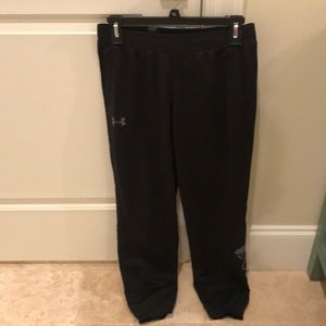 Boys black Under Armour pants